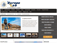 Tablet Screenshot of europalab.org